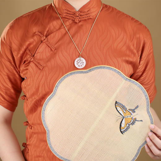 【宫里龙凤牌】 和田玉羊脂白玉龙凤珮 商品图4