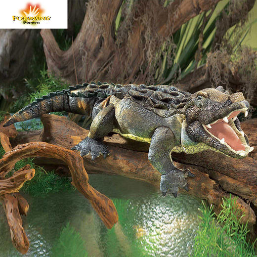 Folkmanis Puppets美洲鳄玩具/2921玩偶毛绒玩具礼物 商品图5