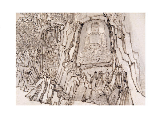 王秋人 | 灵迹禅踪二 商品图0