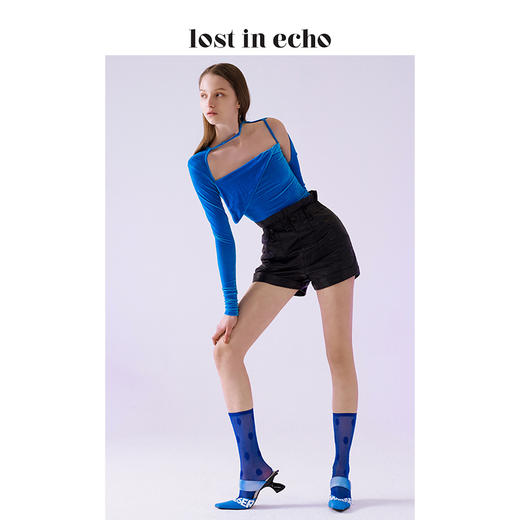 【下架】lost in echo 春夏新款原创设计师字母量子头穆勒鞋 商品图1