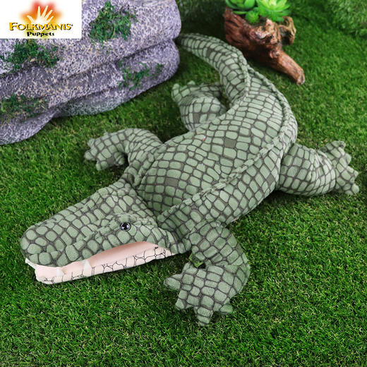 Folkmanis Puppets趴鳄鱼玩具/2130玩偶毛绒玩具礼物 商品图1