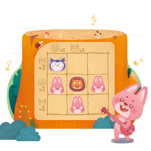 TOI丛林乐队逻辑游戏TPZY196儿童创意启蒙桌面益智玩具 商品图1