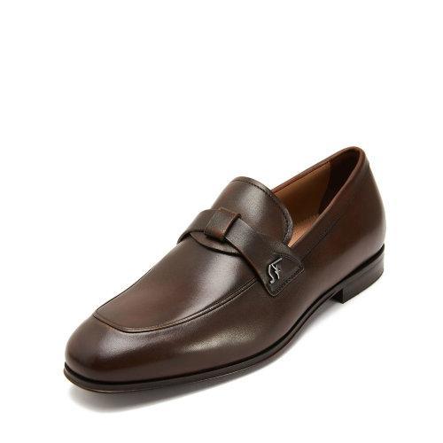 Salvatore Ferragamo/菲拉格慕 棕色 男士BIBERY金属扣饰乐福鞋 736549-02C481 20年秋冬 商品图1