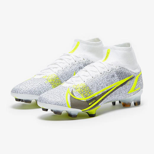 NIKE耐克刺客14高端高帮FG雪豹配色男子足球鞋CV0958107 商品图3