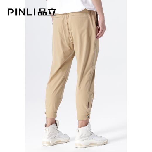 PINLI品立夏季新款男士直筒小脚休闲长裤百搭ins潮B212617364 商品图2