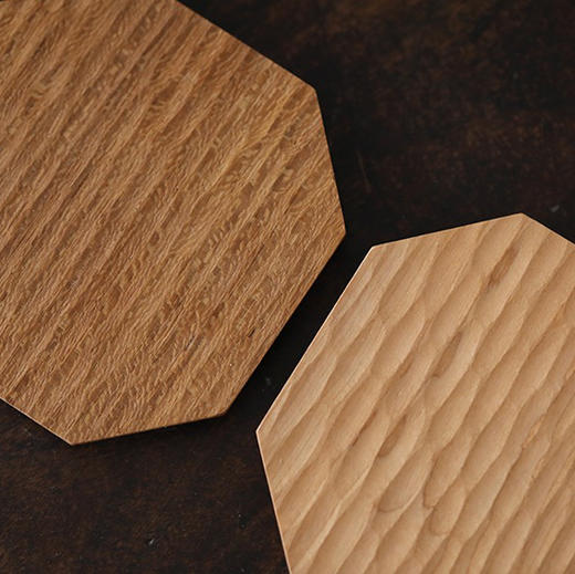 八边形实木杯托/壶垫/香插盘 商品图5