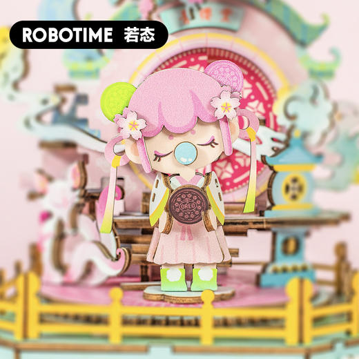 若态奥利奥八音盒-青樱雅乐童话音乐盒七夕礼物拼装 商品图1