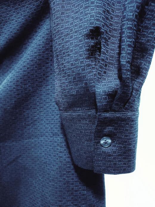 OFFiNG 宽门襟小提花廓形衬衫 商品图6