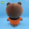 LINE FRIENDS2#耳机款布朗熊BF19037毛绒玩偶公仔 商品缩略图4