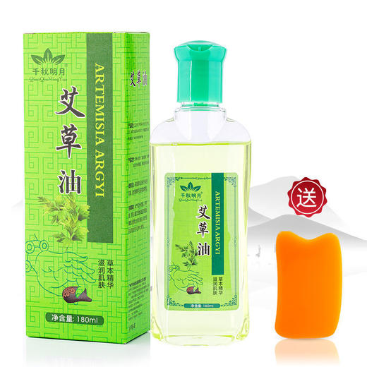 艾草精油艾灸油艾油按摩全身通经络开背肩颈刮痧精油美容院专用 商品图1