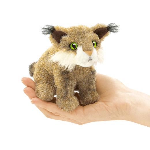 Folkmanis Puppets小山猫指套玩具/2740玩偶毛绒玩具礼物 商品图0