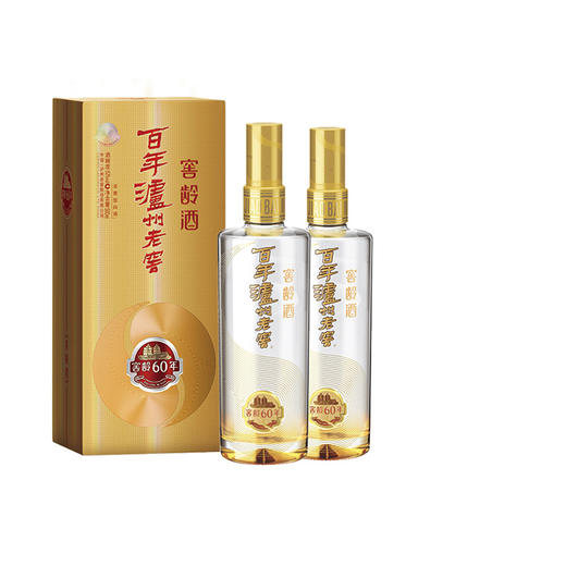 【酒厂直营】52度百年泸州老窖窖龄酒60年 500ml*2  浓香型白酒  泸州老窖官方旗舰店 商品图7