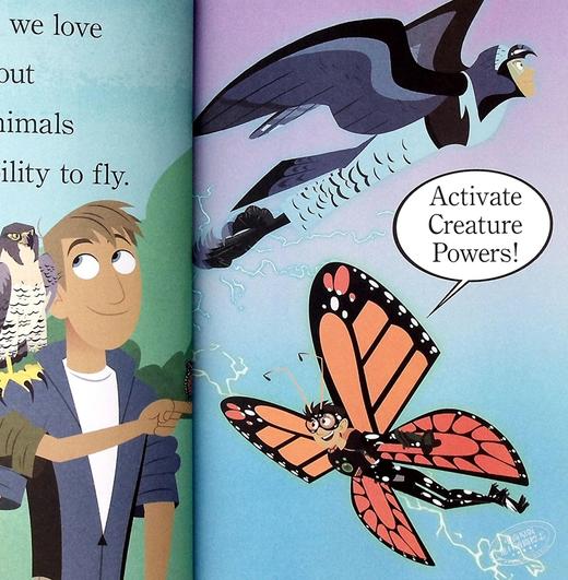 【中商原版】Step Into Reading2：Wild Fliers! - Dlx Sir 阅读进阶2级：动物兄弟野生动物 儿童科普 平装 英文原版 3-6岁 商品图5