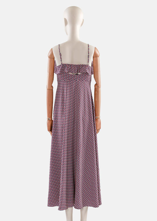 后漏背度假吊带裙 商品图3