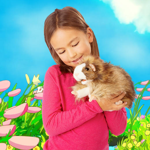 Folkmanis Puppets豚鼠玩具/3070玩偶毛绒玩具礼物 商品图2