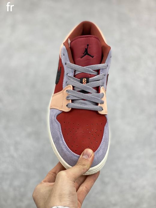 Air Jordan 1 Low 红粉紫低帮 官方同步新色 商品图2