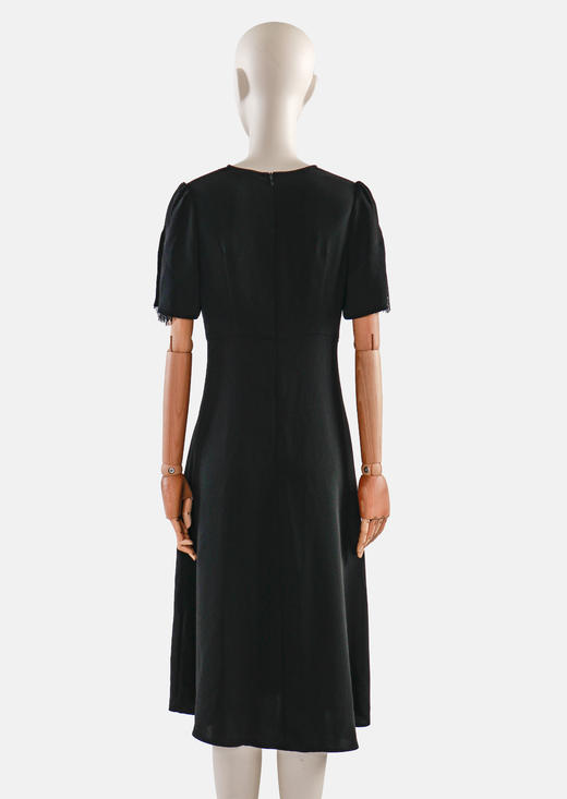 前抽褶连衣裙 商品图3