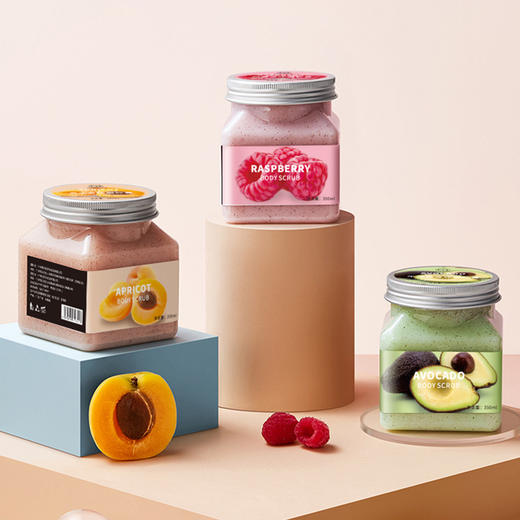 【买一送一】美丽妮磨砂膏磨砂乳 水果磨砂膏350ML 商品图3