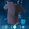 【吸湿排汗 轻薄透气不透肉 柔软亲肤】量橙V5科技拼接散热至冷短袖T恤 商品缩略图2