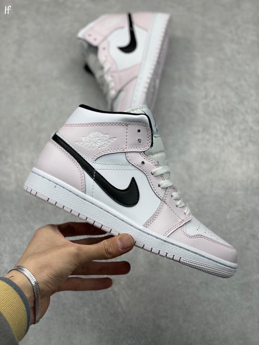 春季特价💰480 公司级 # Air Jordan 1 Mid 白粉配色 商品图3