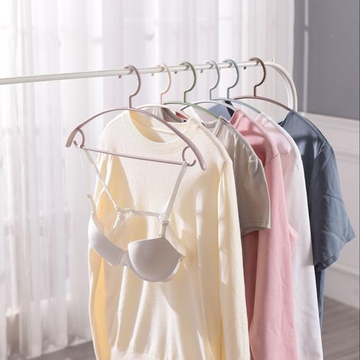 「30支装！宽肩无痕加粗款」成人防滑衣架 居家日用收纳整理塑料衣架 商品图7