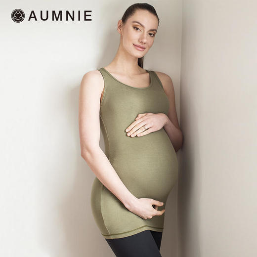 AUMNIE孕妇 圆领舒适弹力背心 / Soft Stretch Maternity Tank 商品图3