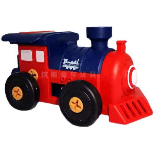 亲子汇拼电动拼装复古车（四只装）DP2203 商品图3