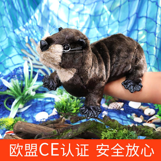 Folkmanis Puppets水獭玩具/2266玩偶毛绒玩具礼物 商品图4