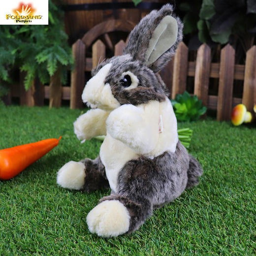 Folkmanis Puppets小荷兰兔玩具/2571玩偶毛绒玩具礼物 商品图1