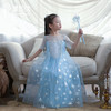 【云优选】pureshare 艾莎公主裙女童连衣裙夏季宝宝礼服短袖子-雪花精灵 商品缩略图2