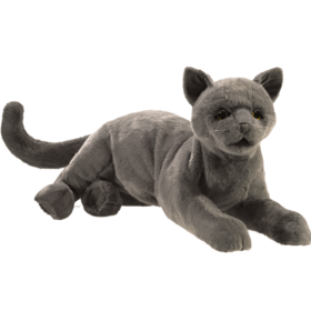 Folkmanis Puppets咕噜猫玩具/3113玩偶毛绒玩具礼物