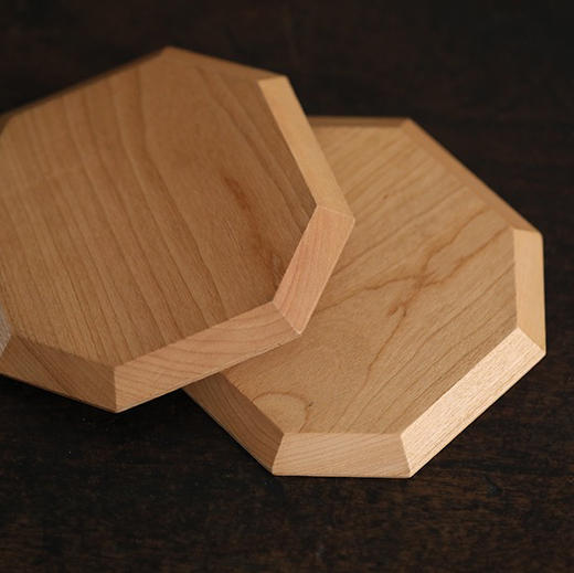 八边形实木杯托/壶垫/香插盘 商品图4