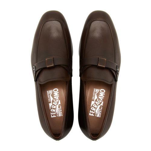 Salvatore Ferragamo/菲拉格慕 棕色 男士BIBERY金属扣饰乐福鞋 736549-02C481 20年秋冬 商品图2