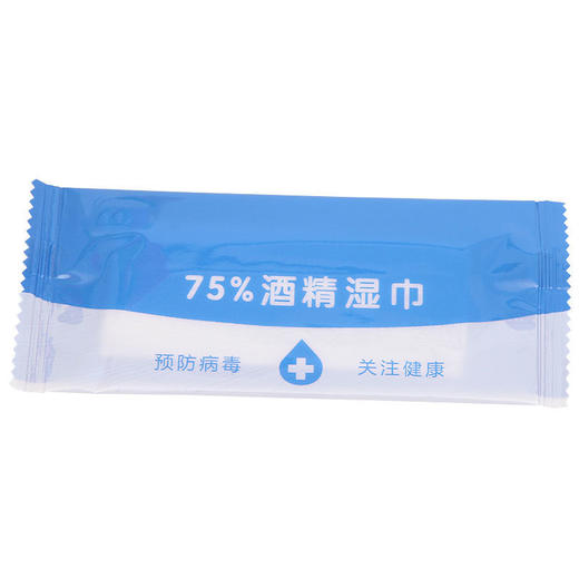 【100片独立包装】居家日用75%度酒精湿巾 纸棉片大号便携式独一次性清洁工具 商品图6