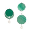 【Lens推荐】雨季系列 绿玛瑙组合耳环 项链 商品缩略图0