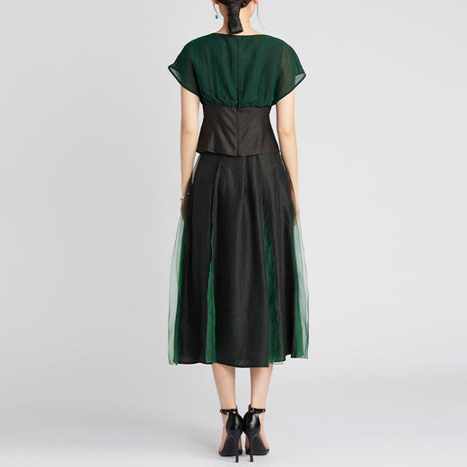 TANGY Collection/天意精品2021年春夏新品落禾系列真丝莨绸上衣 商品图2