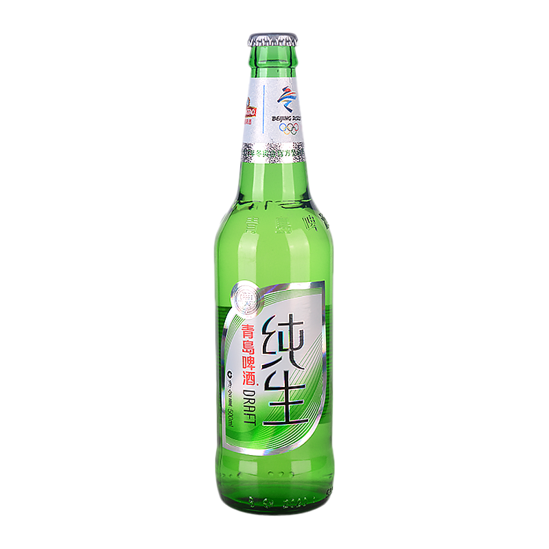 青岛纯生瓶装500ml