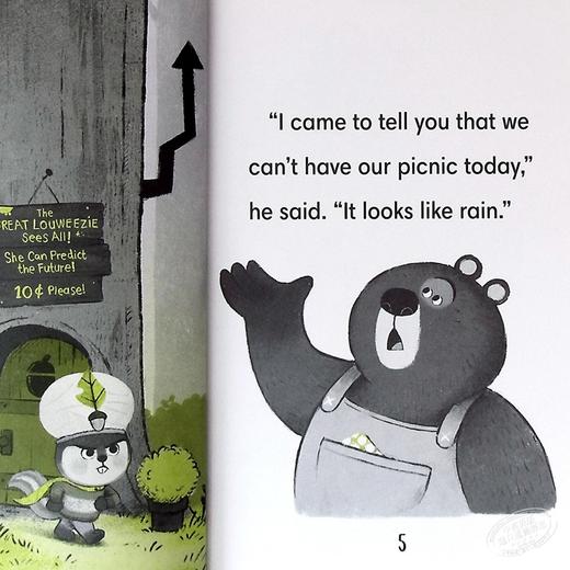 【中商原版】Arnold And Louise:The Great Louweezie #1 大熊阿诺与小栗鼠路易丝1 英文原版 进口图书 分级阅读 7-12岁 商品图4