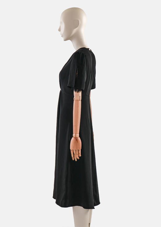 前抽褶连衣裙 商品图2