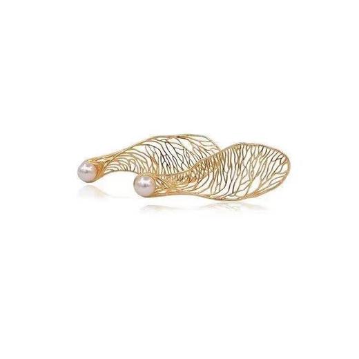 【Lens推荐】⻜行的种子-槭树 翅膀耳饰 商品图1