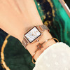 ins风新款网红同款手表女简约气质文艺防水小方盘孔雀绿小绿表女 商品缩略图9