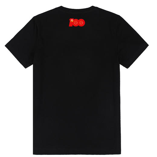 国潮中国风短袖T恤China爱国党员纪念男女情侣半袖休闲体恤衫 NMT-1617 商品图4