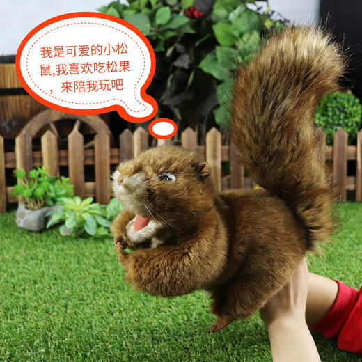 Folkmanis Puppets松鼠玩具/2880玩偶毛绒玩具礼物 商品图2
