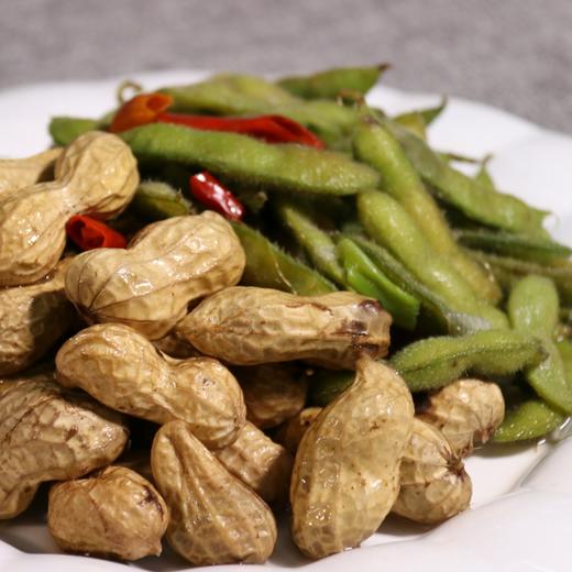 五香花生毛豆一份 商品图0