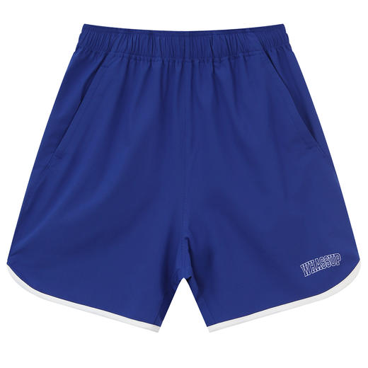 whassup圆弧白边短裤 商品图0