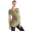AUMNIE 孕妇圆领舒适弹力短袖T恤 / Maternity Soft Stretch Short Sleeve Tee 商品缩略图2