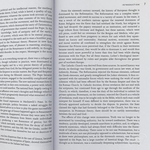 【中商原版】西方哲学史 社科英文原版 罗素 History of Western Philosophy 商品图6