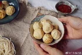 空气炸锅 | 鹌鹑蛋毛线球