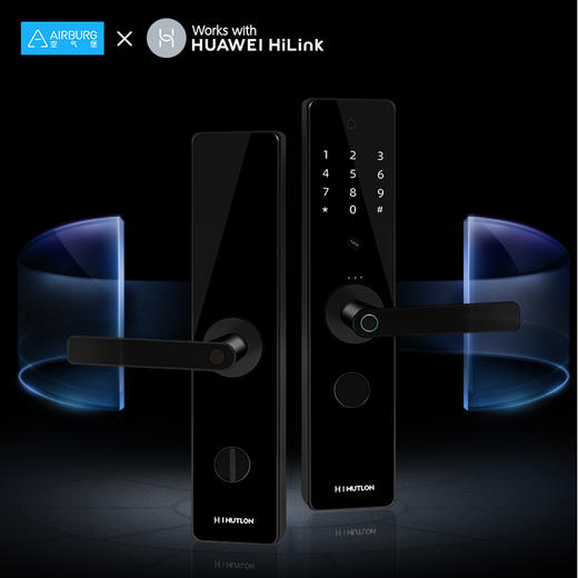 Huawei华为生态汇泰龙指纹锁家用防盗门电子密码智能锁手机远程A1 商品图0