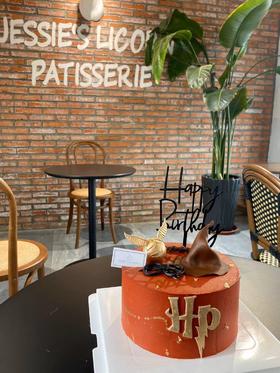 哈利波特纯手工翻糖奶油生日蛋糕